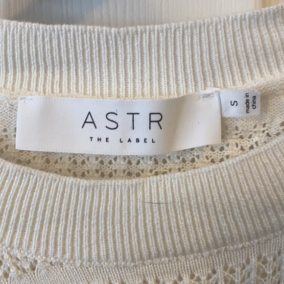 ASTR small cream top - Picture 3 of 5